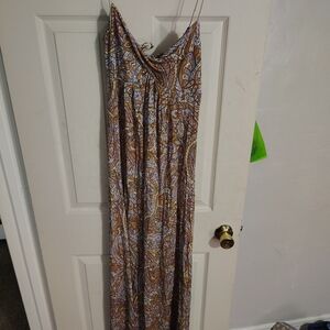 Bohemian Paisley Maxi Dress